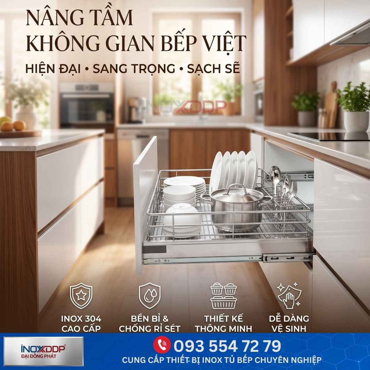Cung Cấp Phụ Kiện Tủ Bếp Inox 2026