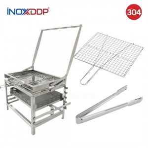 Bếp Nướng Inox Lật Đảo Chiều, Tăng Giảm Nhiệt Chống Cháy, Inox DDP