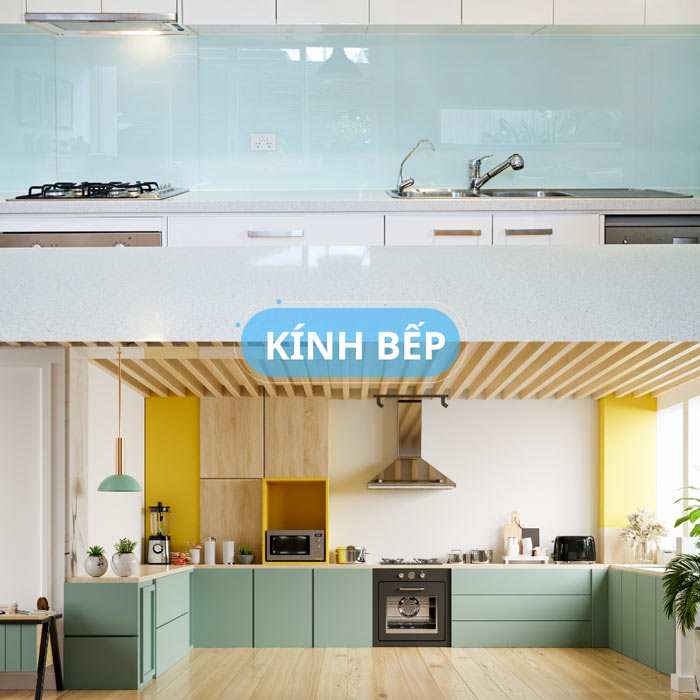 Kính ốp bếp